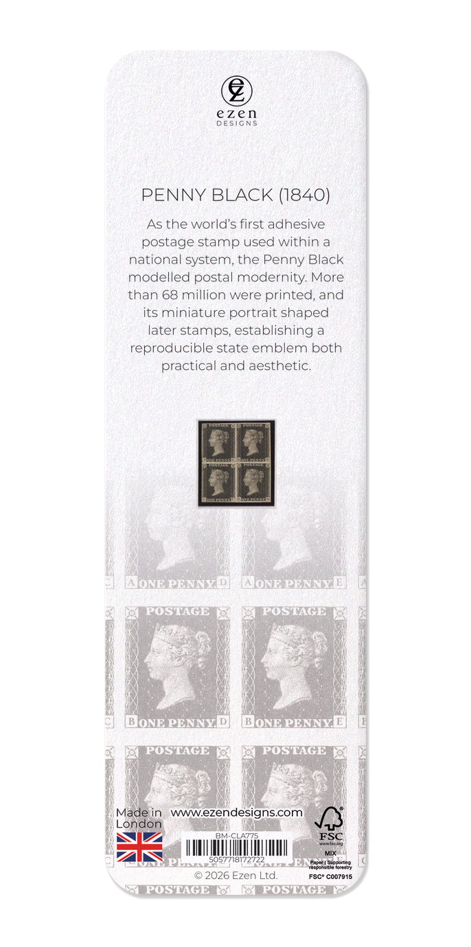 Ezen - Penny black (1840) - Bookmark - Back