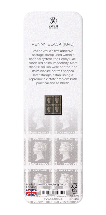 Ezen - Penny black (1840) - Bookmark - Back