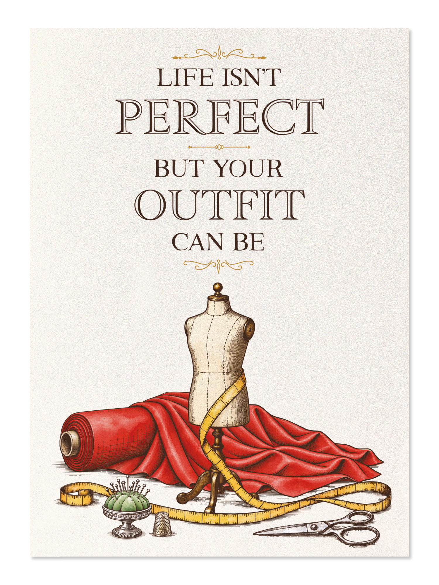 Ezen - Perfect outfit - Postcard - Front
