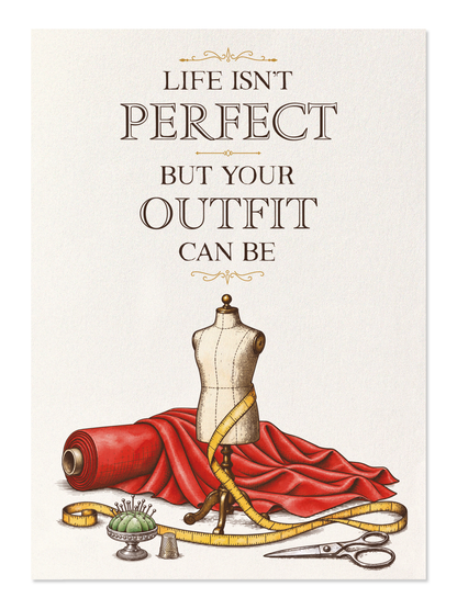 Ezen - Perfect outfit - Postcard - Front