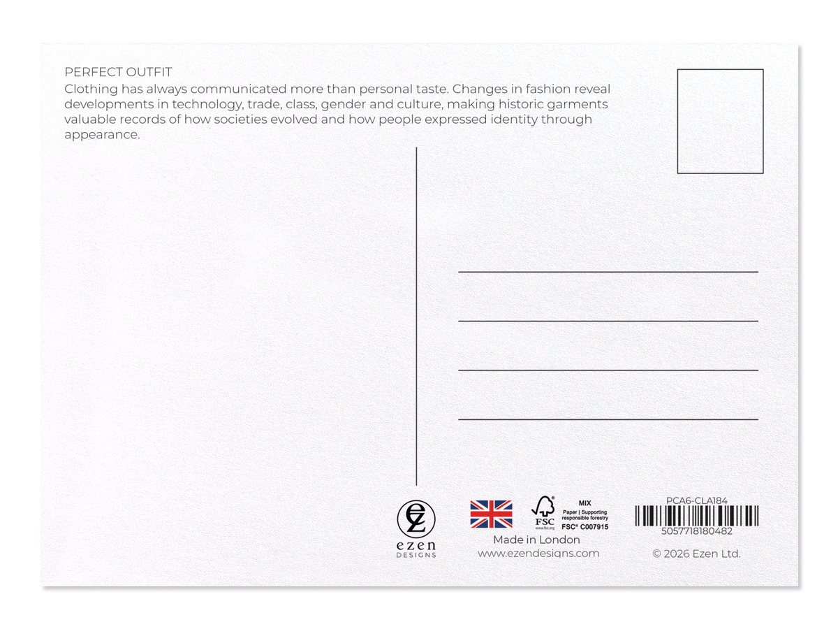 Ezen - Perfect outfit - Postcard - Back