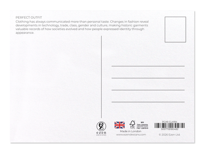 Ezen - Perfect outfit - Postcard - Back