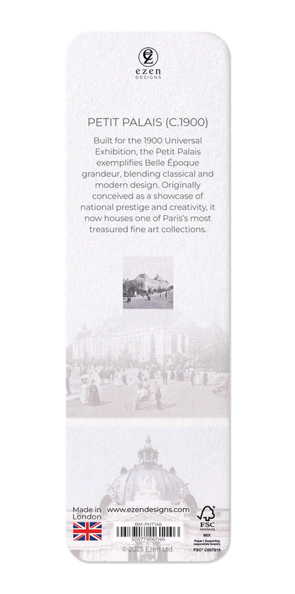 Ezen - Petit Palais (c.1900) - Bookmark - Back