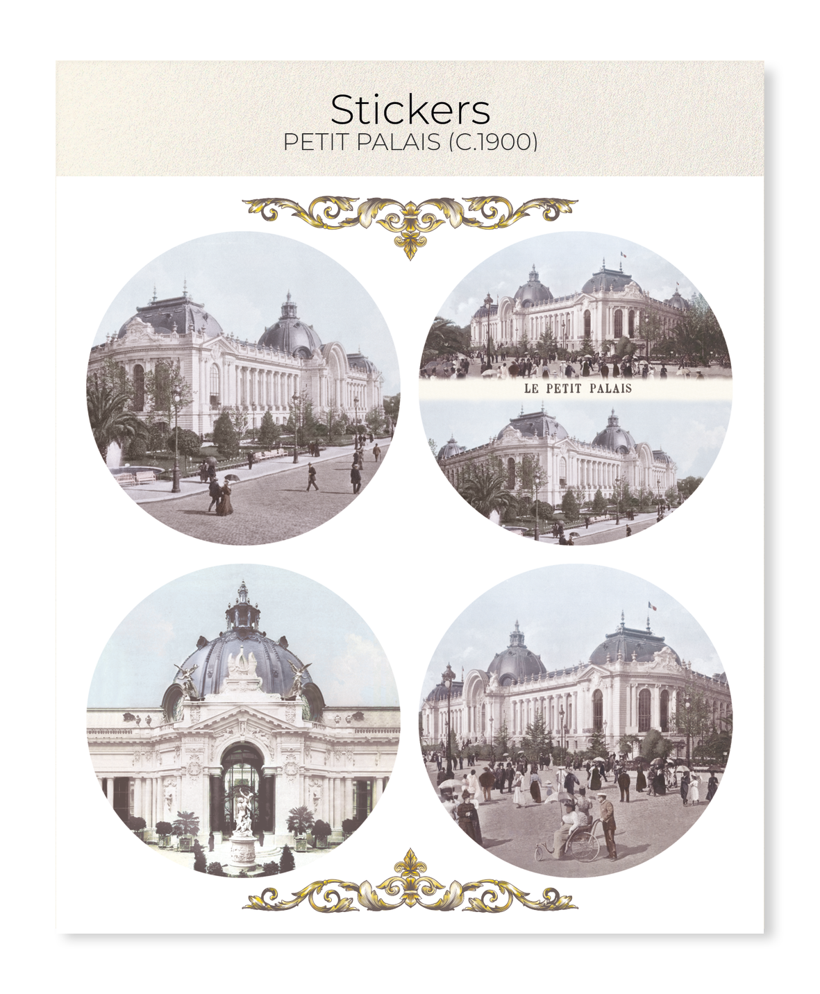 Ezen - Petit Palais (c.1900) - Sticker Set