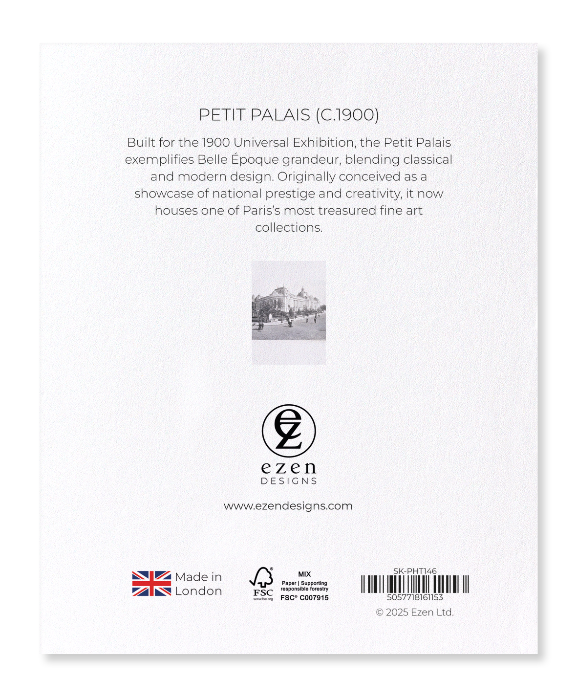 Ezen - Petit Palais (c.1900) - Sticker Set