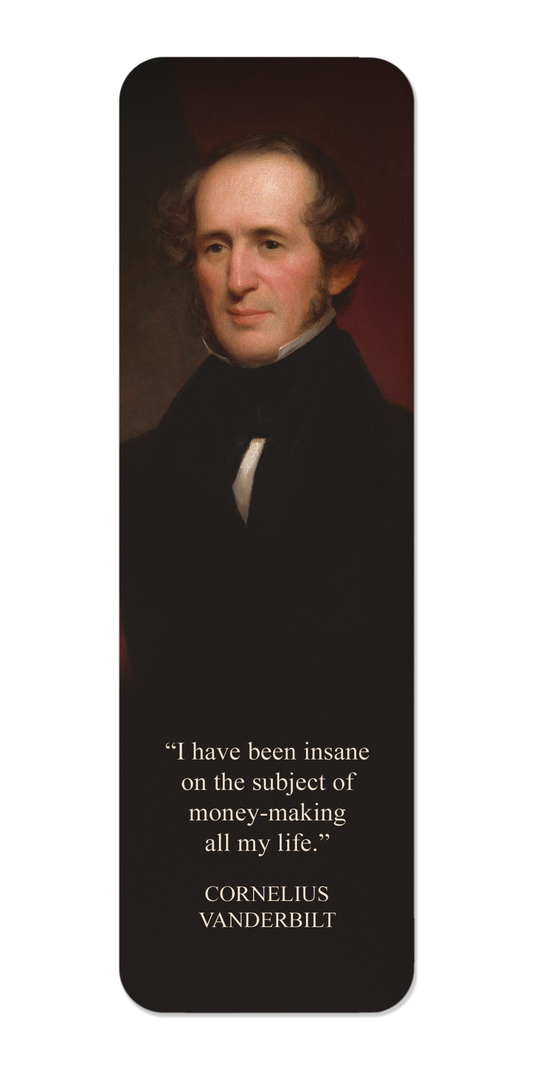 Ezen - Portrait of Cornelius Vanderbilt (1846) - Bookmark - Front