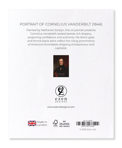 Ezen - Portrait of Cornelius Vanderbilt (1846) - Sticker Set