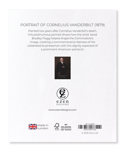 Ezen - Portrait of Cornelius Vanderbilt (1879) - Sticker Set