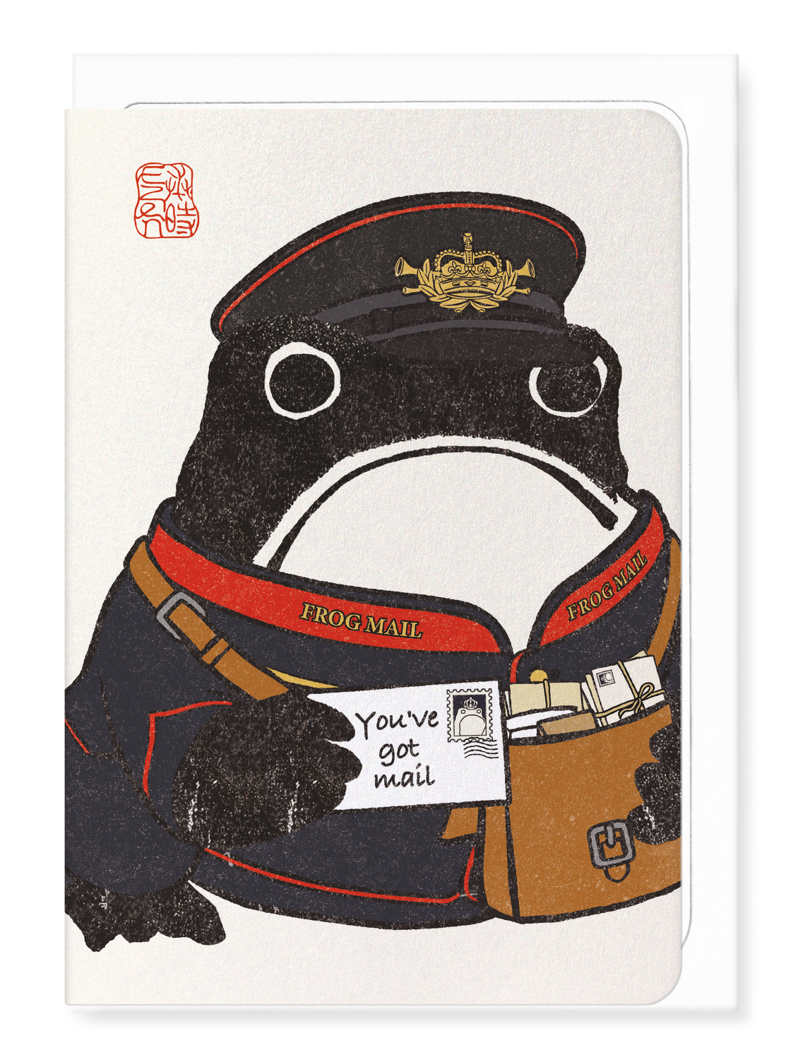 Ezen - Postal Ezen frog - Greeting Card - Front