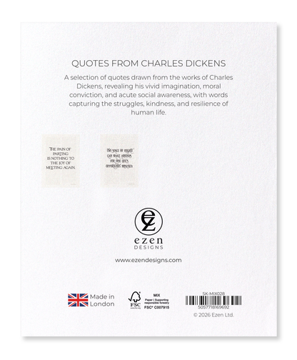 Ezen - Quotes from Charles Dickens - Sticker Set