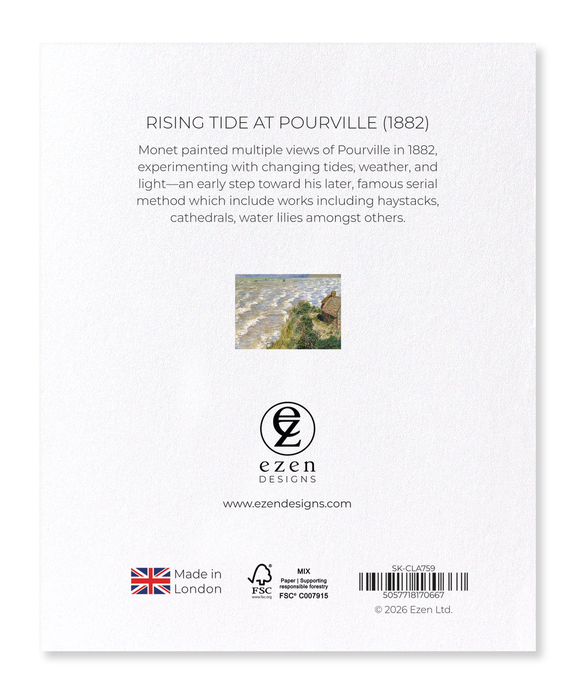 Ezen - Rising Tide at Pourville (1882) - Sticker Set