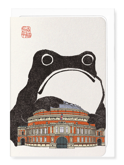 Ezen - Royal albert hall ezen frog - Greeting Card - Front