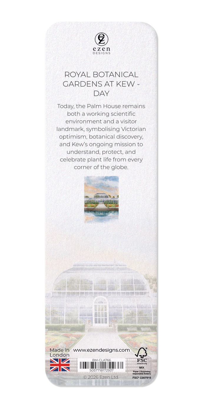 Ezen - Royal Botanical Gardens at Kew - Day - Bookmark - Back