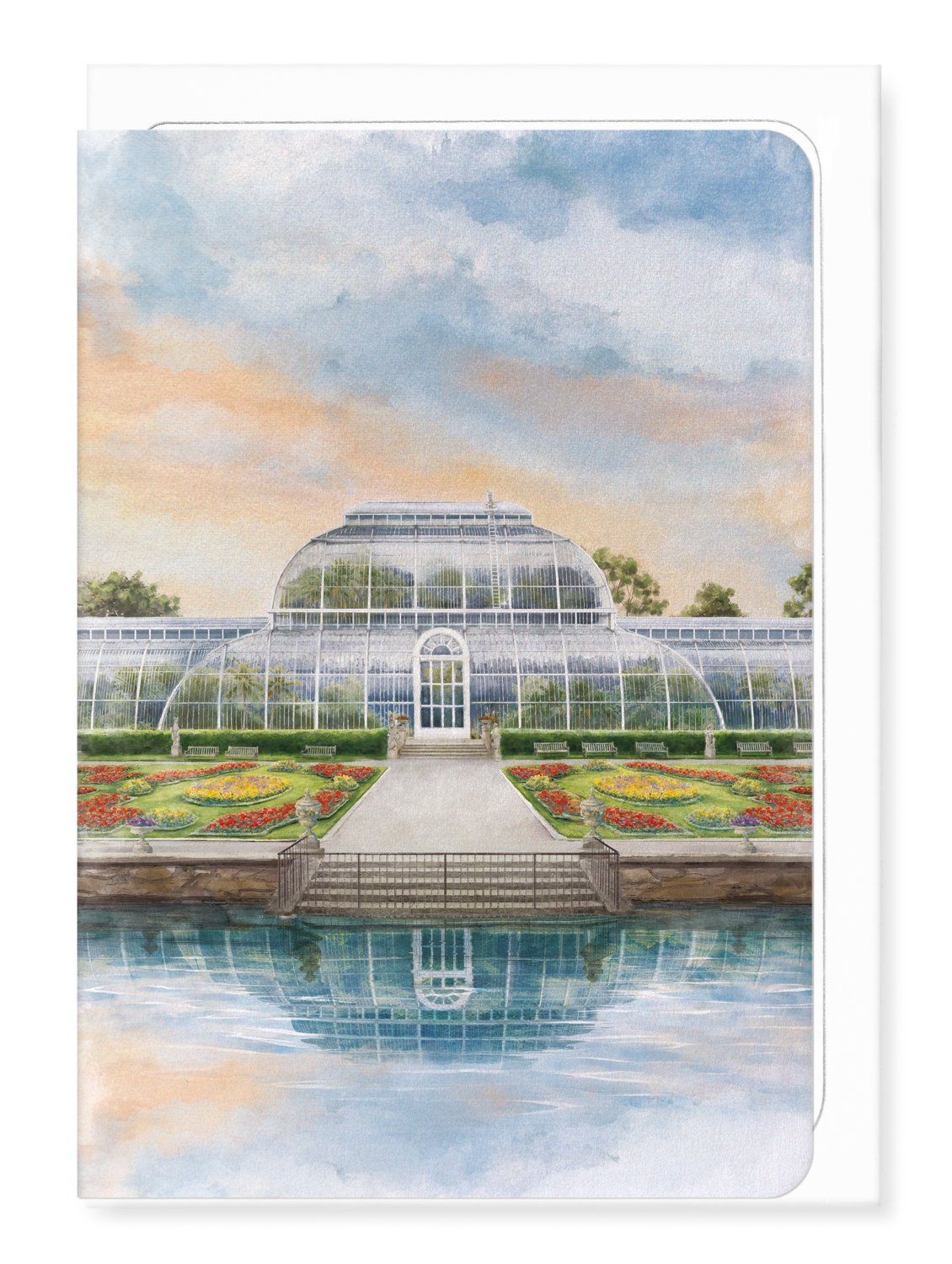 Ezen - Royal Botanical Gardens at Kew - Day - Greeting Card - Front