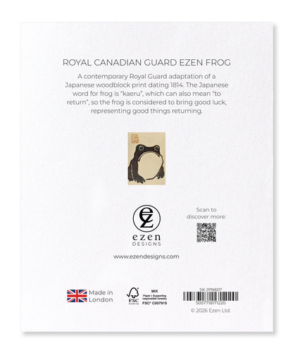 Ezen - Royal Canadian Guard Ezen Frog - Sticker Set