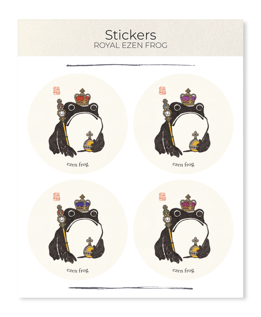 Ezen - Royal Ezen Frog - Sticker Set