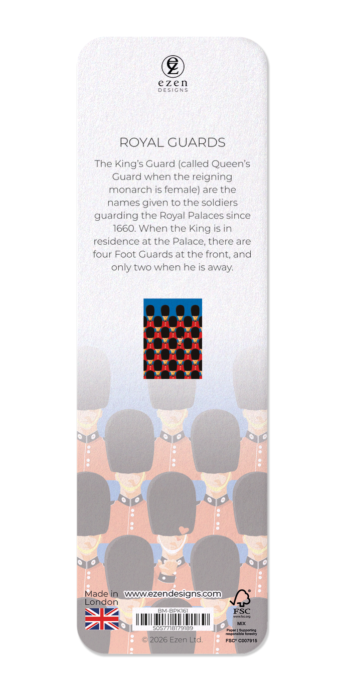 Ezen - Royal Guards - Bookmark - Back