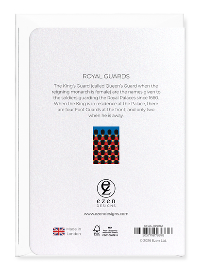 Ezen - Royal Guards - Greeting Card - Back
