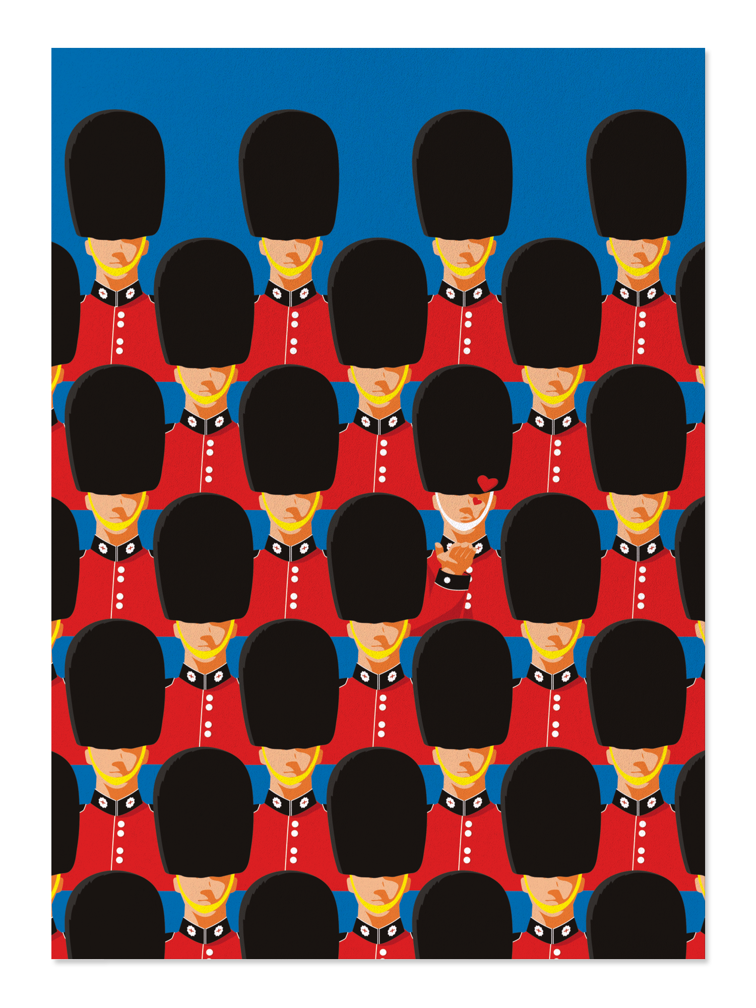 Ezen - Royal Guards - Postcard - Front
