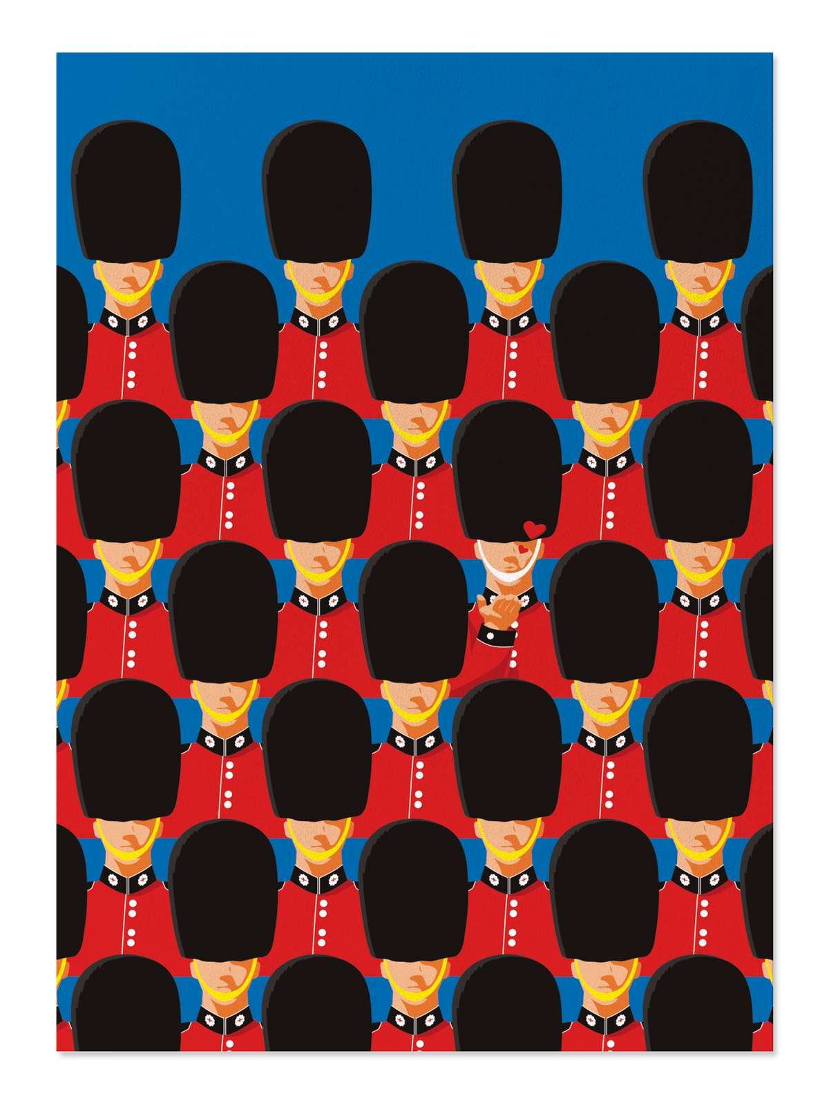 Ezen - Royal Guards - Postcard - Front
