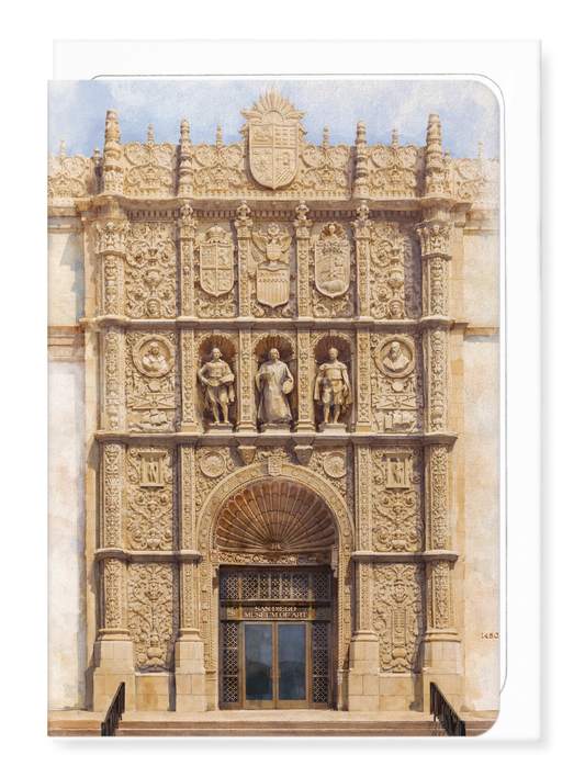 Ezen - San Diego Museum of Art - Greeting Card - Front