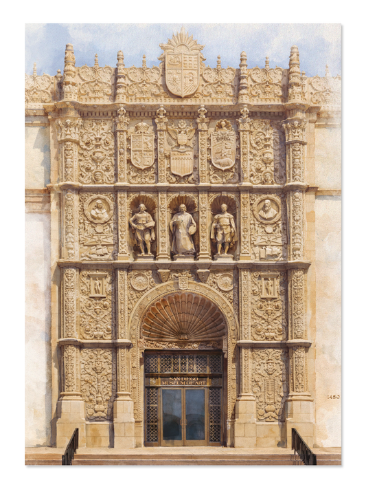 Ezen - San Diego Museum of Art - Postcard - Front