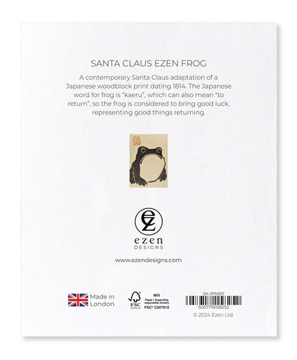 Ezen - Santa Claus Ezen Frog - Sticker Set