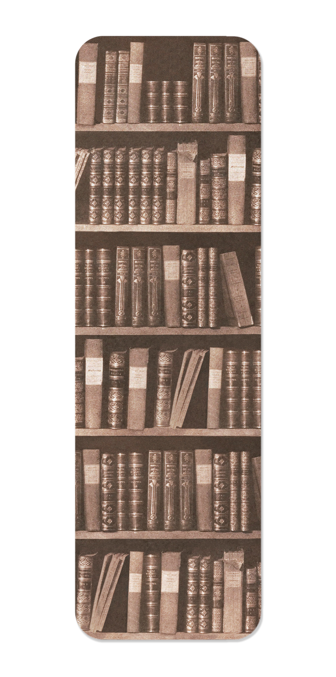 Ezen - Scene in a Library (c. 1844) - Bookmark - Front