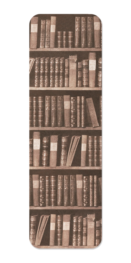 Ezen - Scene in a Library (c. 1844) - Bookmark - Front
