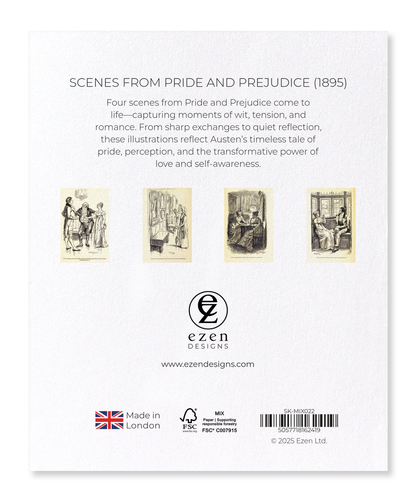Ezen - Scenes from Pride and Prejudice (1895) - Sticker Set