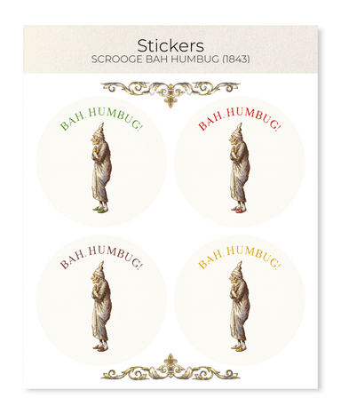 Ezen - Scrooge Bah Humbug (1843) - Sticker Set