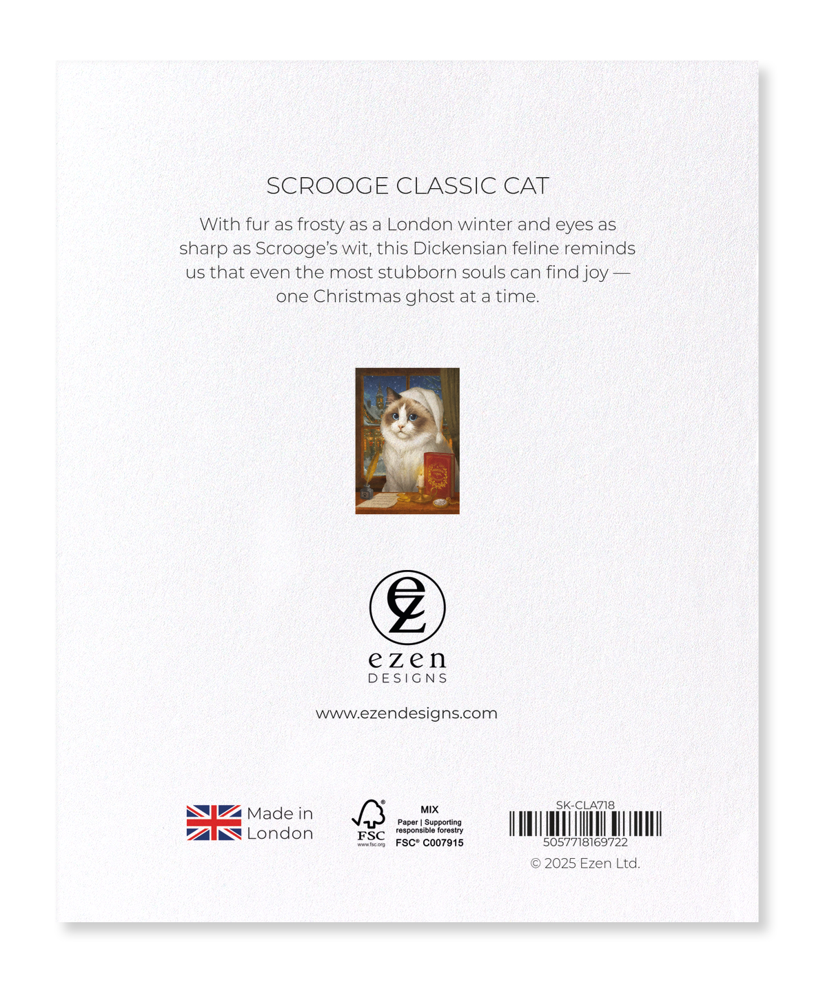 Ezen - Scrooge Classic Cat - Sticker Set