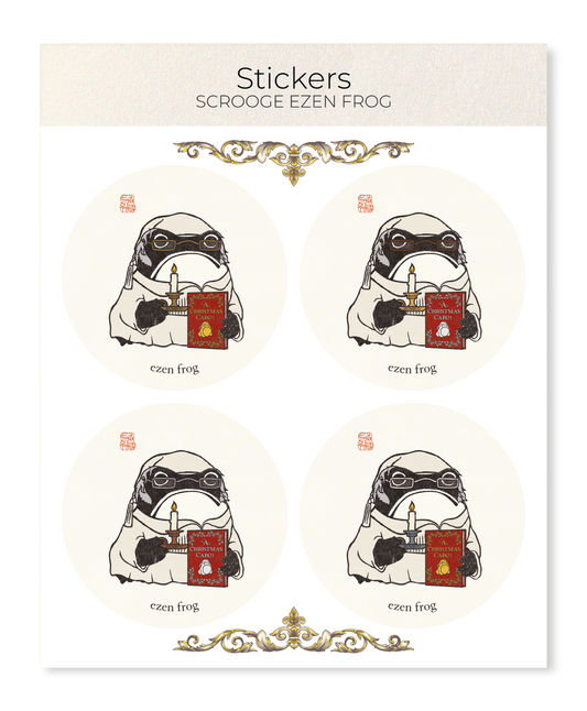 Ezen - Scrooge Ezen Frog - Sticker Set