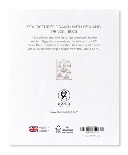 Ezen - Sea Pictures Drawn with Pen and Pencil (1882) - Sticker Set