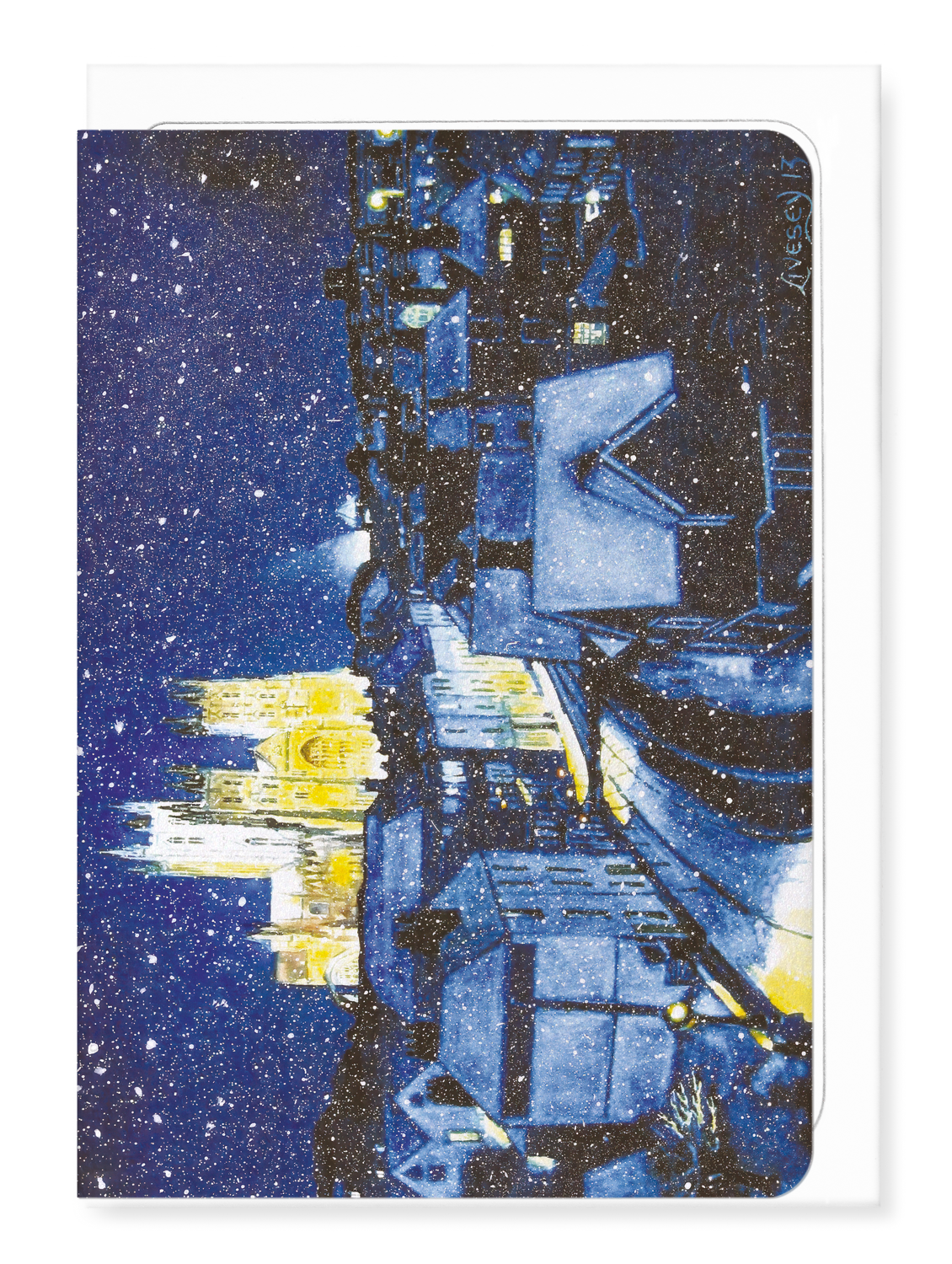 Ezen - See amid the winter's snow (2013) - Greeting Card - Front