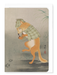 Ezen - Dancing Sherlock Fox - Greeting Card - Front