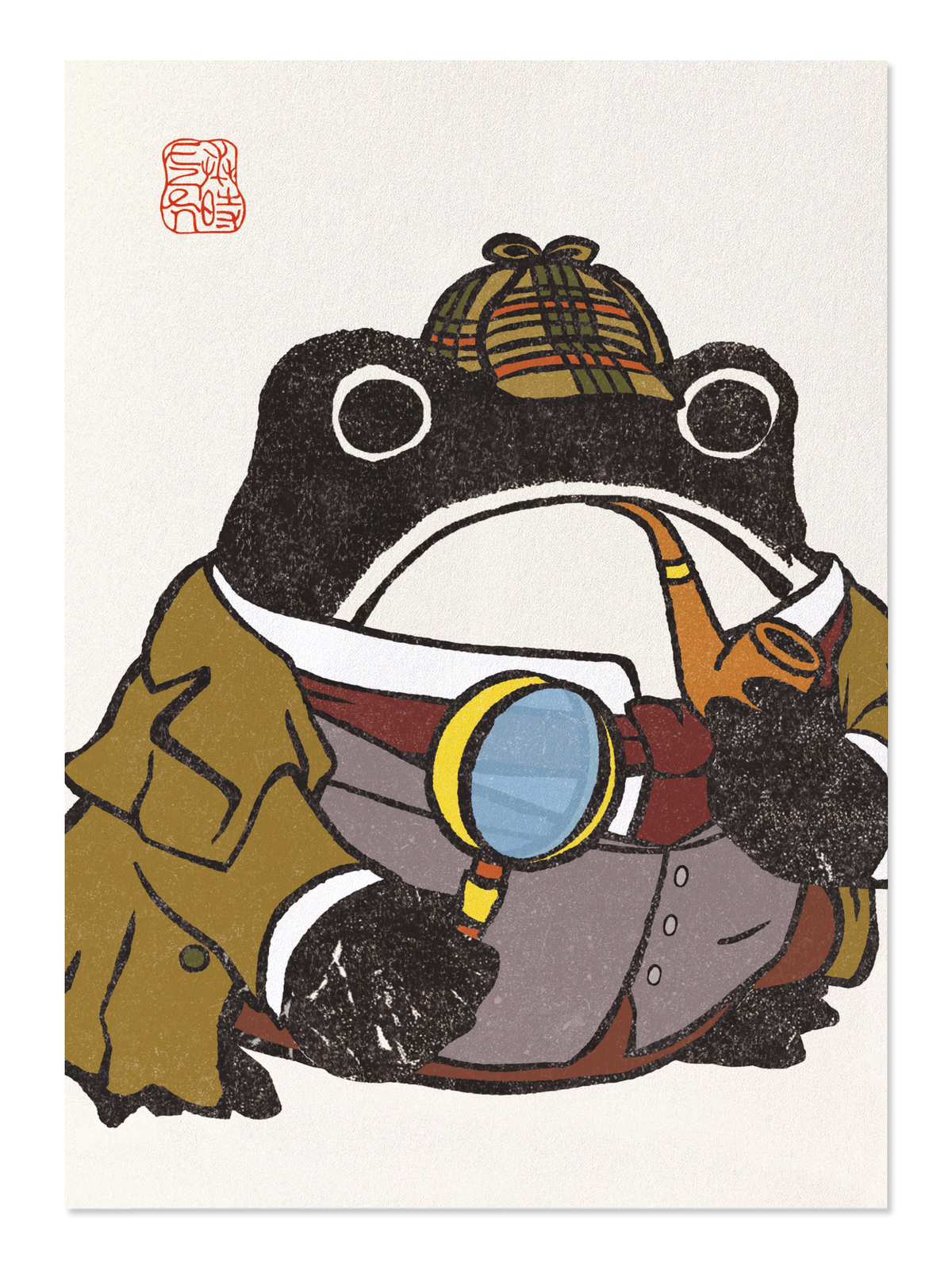 Ezen - Sherlock Holmes Ezen Frog - Postcard - Front