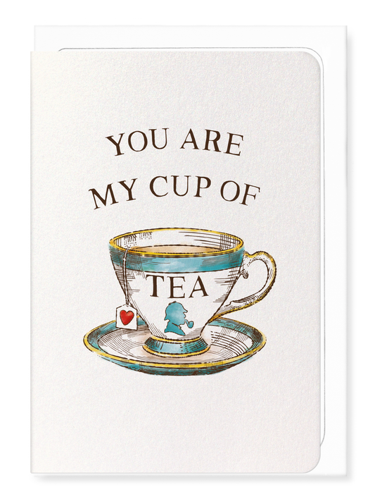 Ezen - Sherlock Holmes my cup of tea - Greeting Card - Front