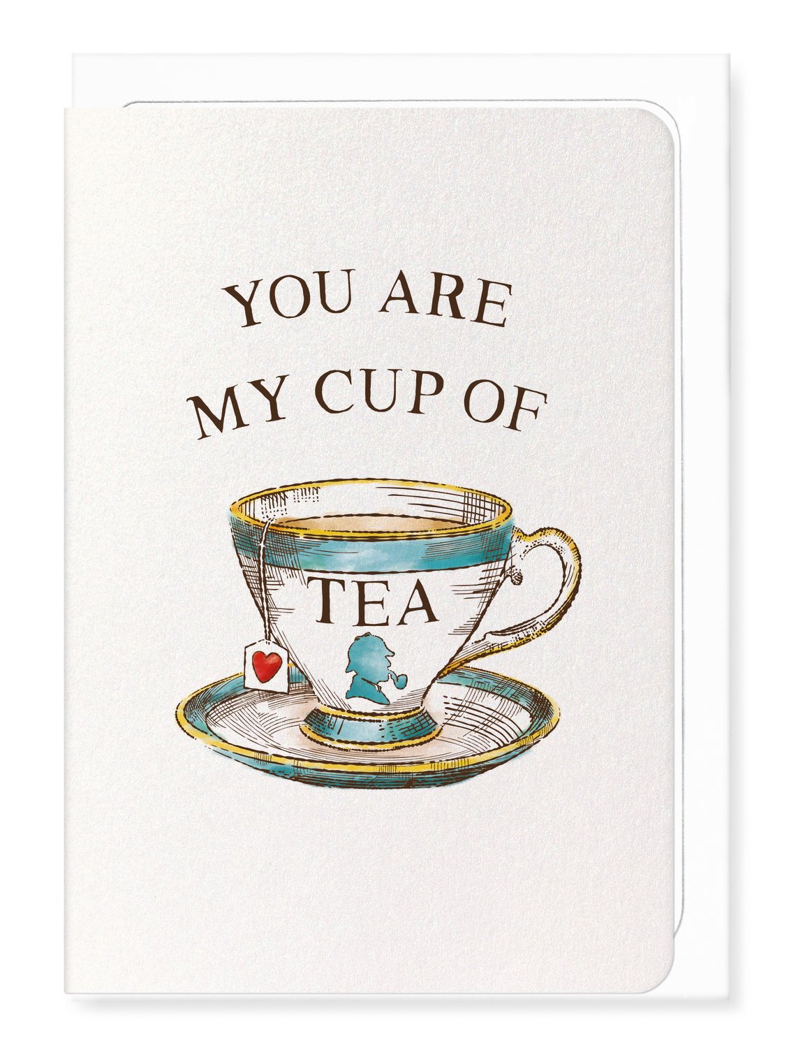 Ezen - Sherlock Holmes my cup of tea - Greeting Card - Front