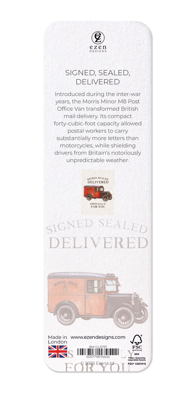Ezen - Signed, Sealed, Delivered - Bookmark - Back