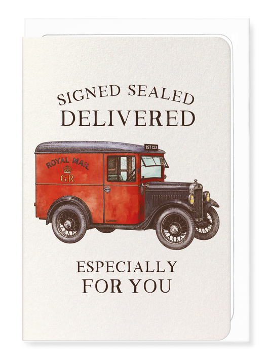 Ezen - Signed, Sealed, Delivered - Greeting Card - Front