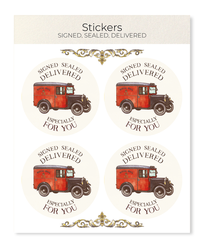 Ezen - Signed, Sealed, Delivered - Sticker Set