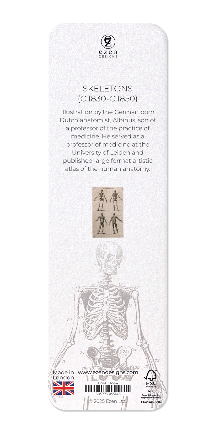 Ezen - Skeletons (C.1830-C.1850) - Bookmark - Back