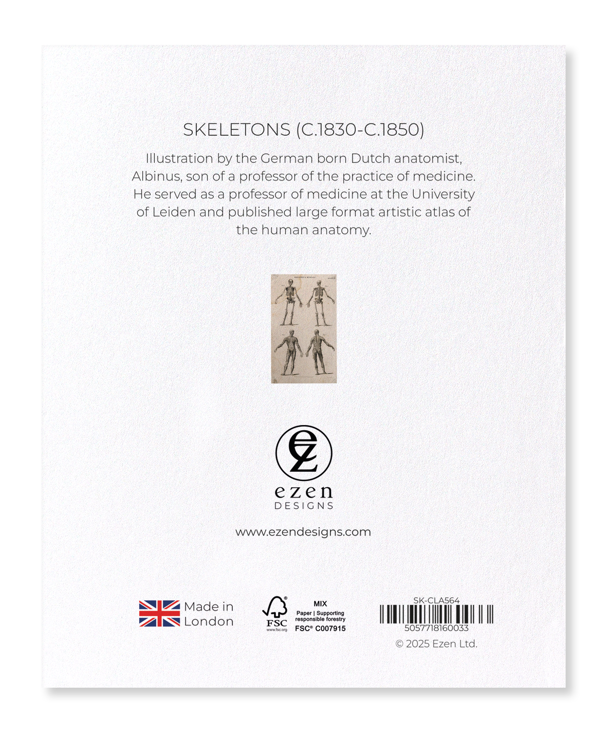 Ezen - Skeletons (C.1830-C.1850) - Sticker Set