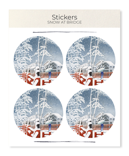 Ezen - Snow at bridge - Sticker Set