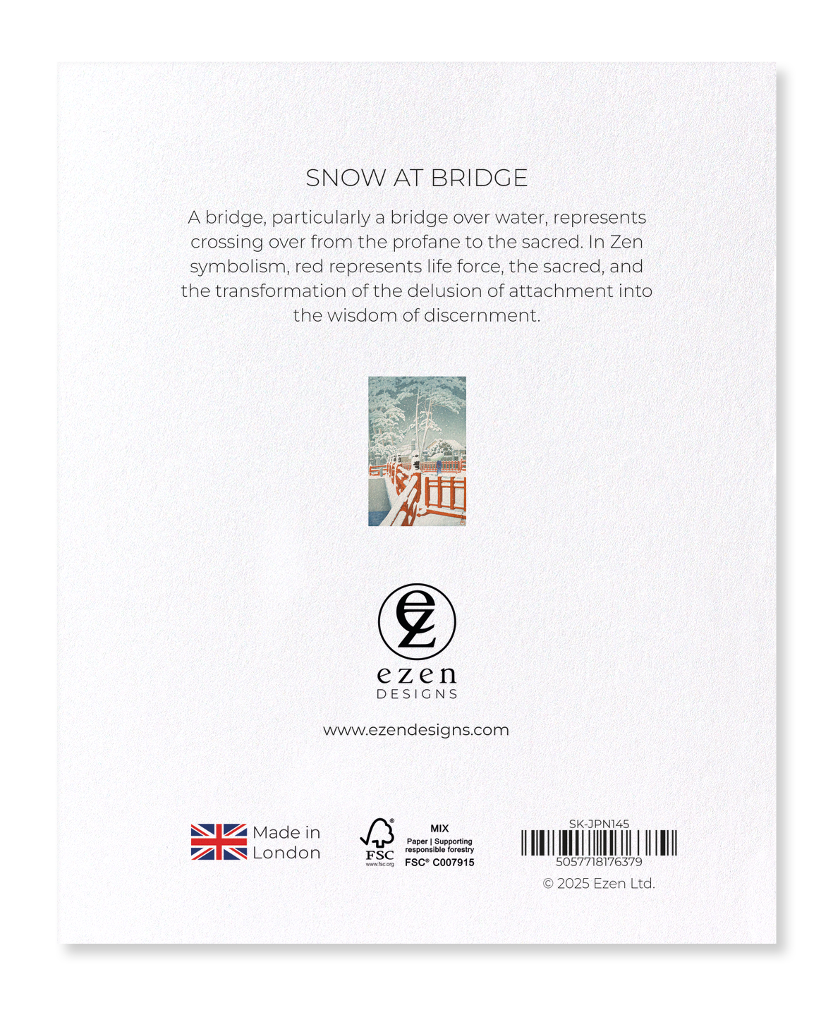 Ezen - Snow at bridge - Sticker Set