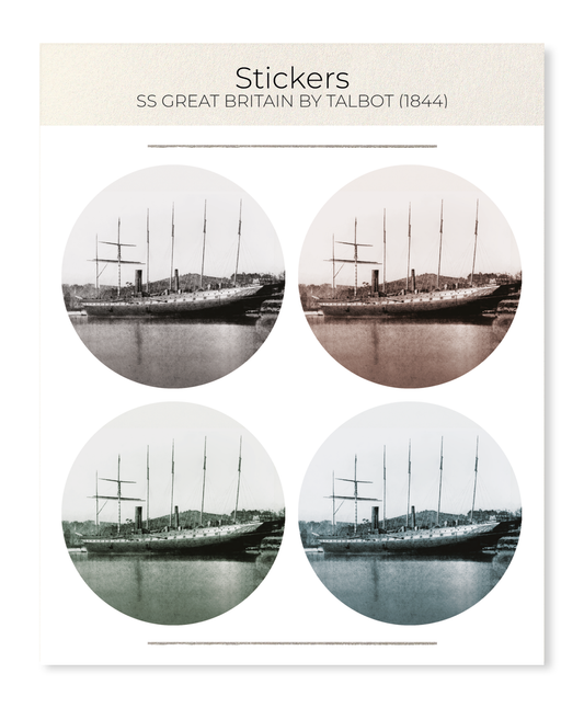 Ezen - SS Great Britain by Talbot (1844) - Sticker Set