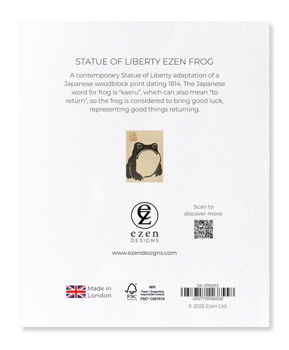 Ezen - Statue of Liberty Ezen Frog - Sticker Set