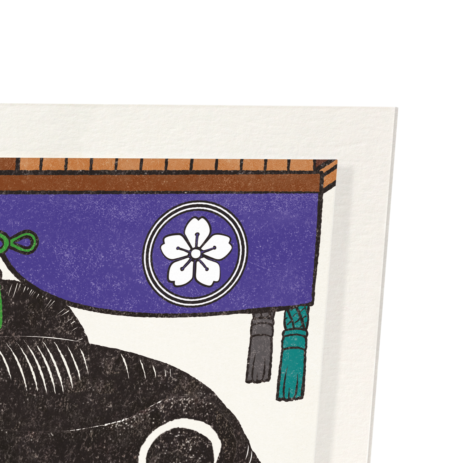 Detail from print