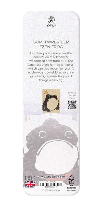 Ezen - Sumo wrestler EZEN FROG - Bookmark - Back